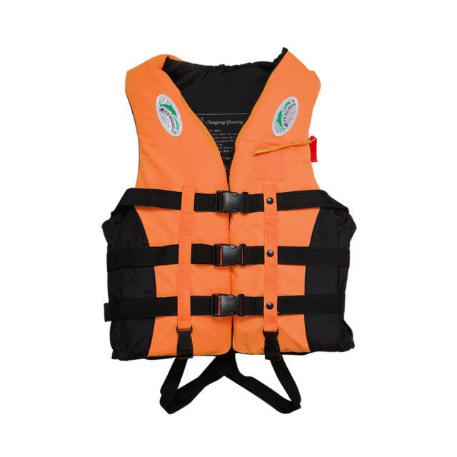 S-3XL Adult Life Jacket with Whistle orange | TotalPro.com.au Australia