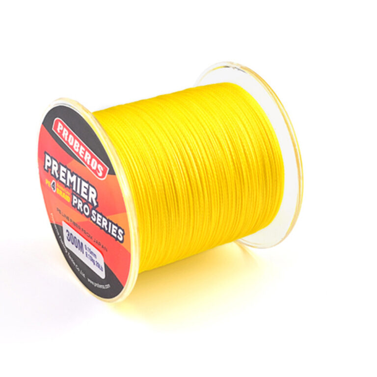 300M PE Fishing Line - Yellow 0.8/10LB | TotalPro.com.au Australia