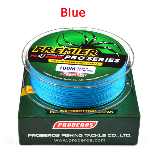 100M Fishing Line PE Blue 0.8/10LB Australia
