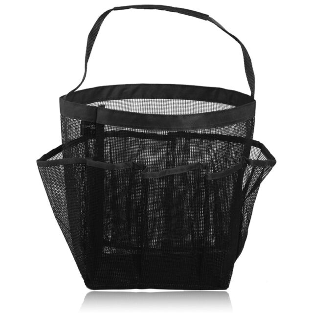 Portable Mesh Shower Tote, Quick Dry Hanging Toiletry and Bath ...