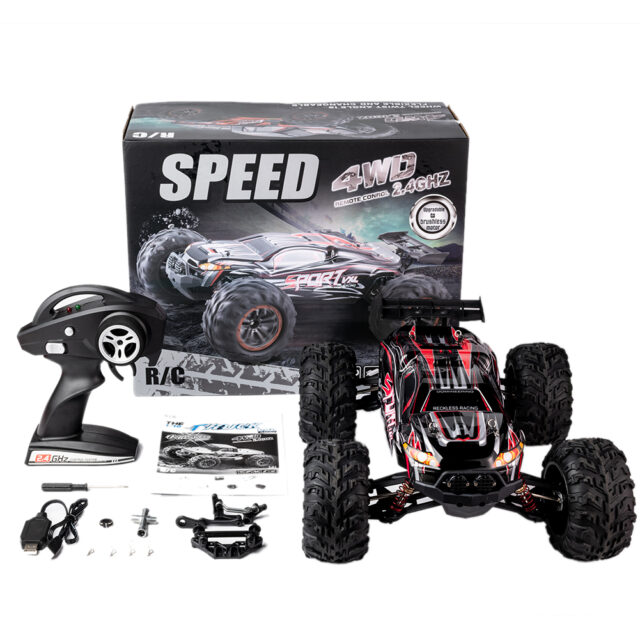 RC Car X03 2.4G 1/10 4WD Brushless High Speed 60KM/H Big Foot Vehicle