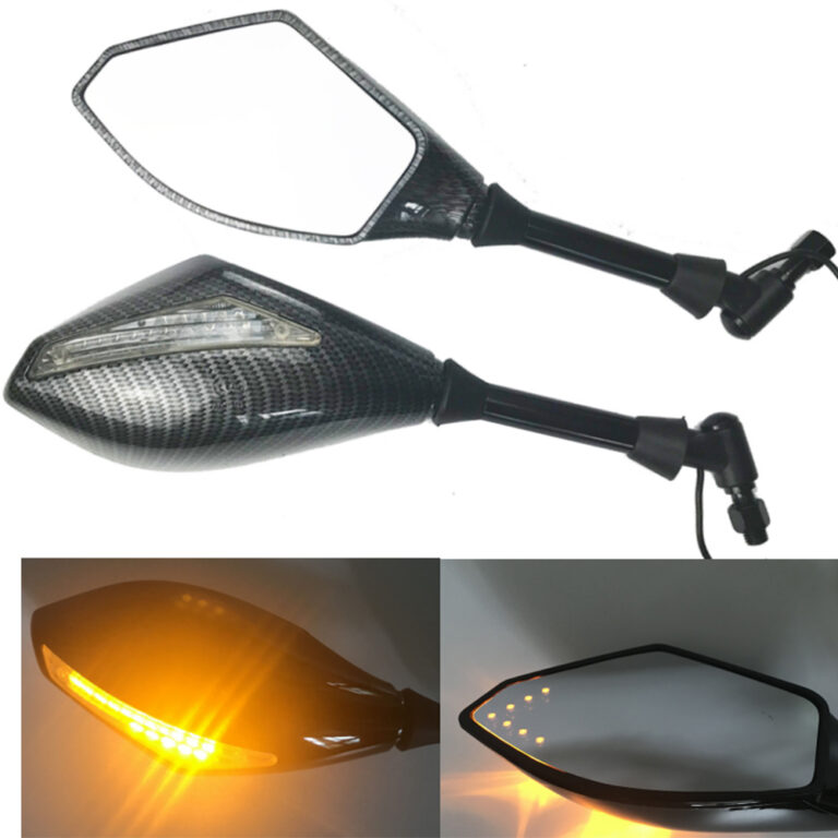 motorcycle mirrors with turn signals