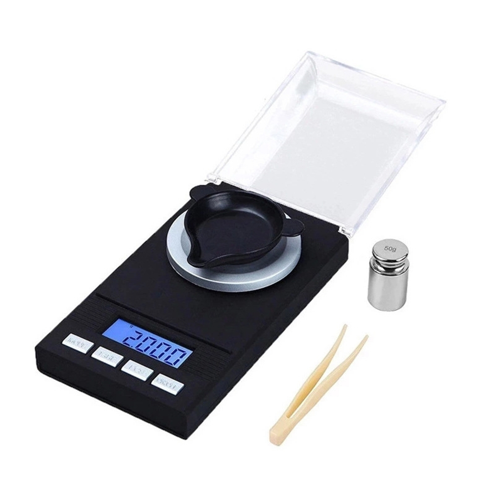 0.001g Precision Jewelry Scale Laboratory Electronic Balance Milligram Electronic Scales Portable 100G/0.001G