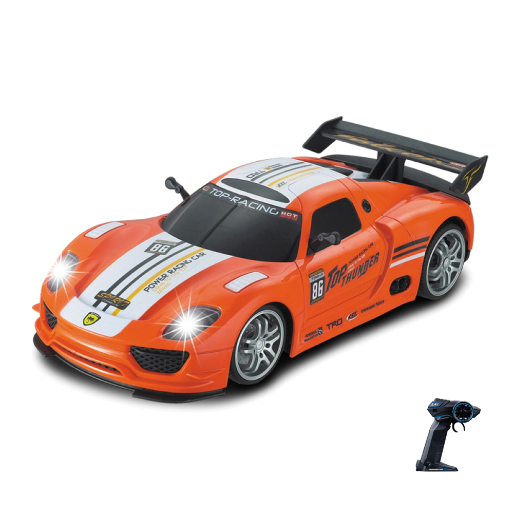 1/12 2.4GHZ Super Fast Police RC Car Toy with Lights Durable Chase Drift Vehicle Boy Toy