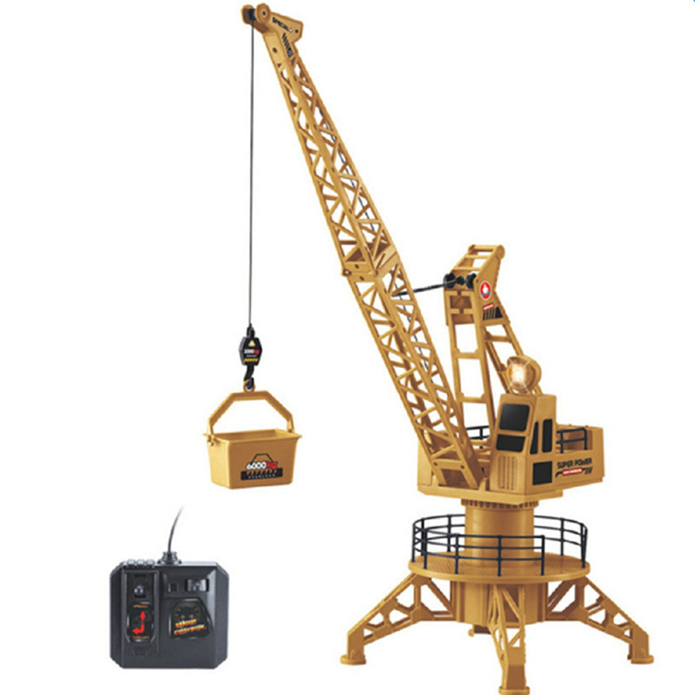 1:12 Simulation Engineering Vehicle Model Remote Control Bulldozer Excavator Crane Dump Truck Toys for Boys 6822l