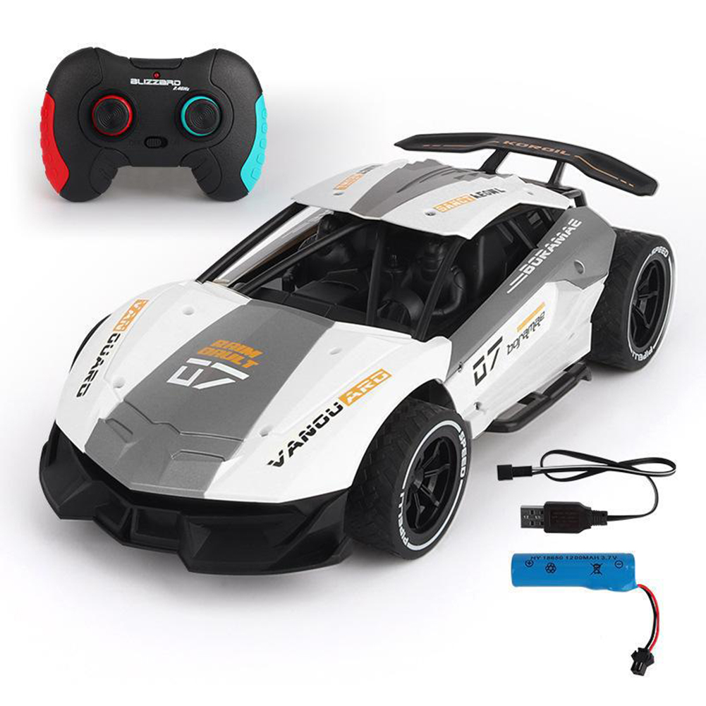 1:12 Speed Racing RC Car Toy 2.4ghz Remote Control Car Long Remote Control Distance Birthday Gifts White