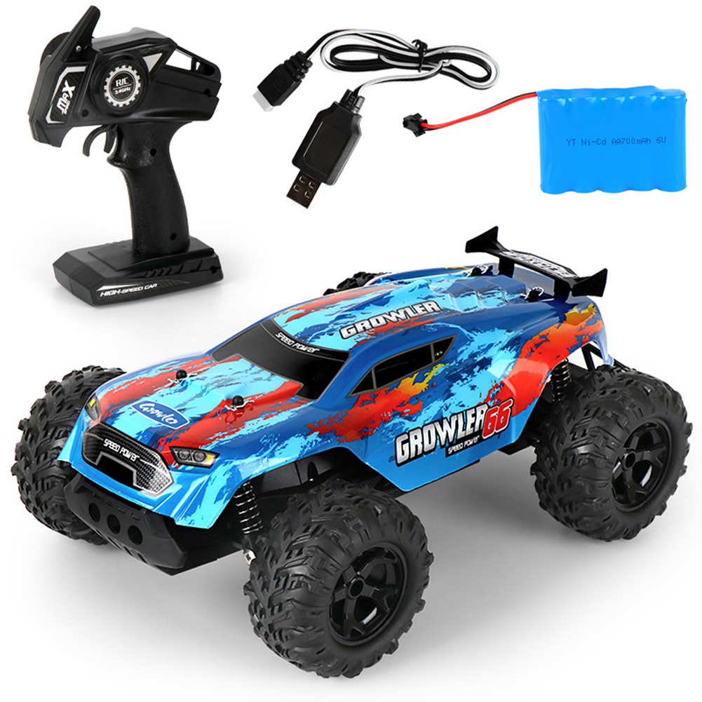 1:14 RC Car 4-channel 2.4G Wireless Off-road Vehicle Kids Electric Racing Car Toys MGRC-30A Red