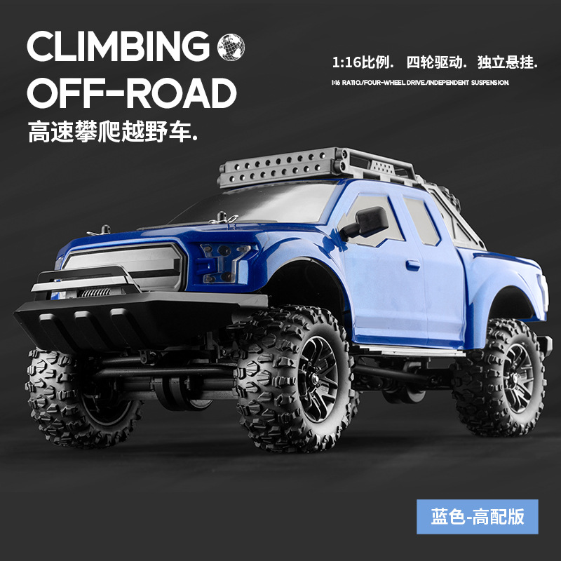 1:16 Full Scale Remote Control Car Raptor F150 Off-road Vehicle 4wd Climbing RC Car