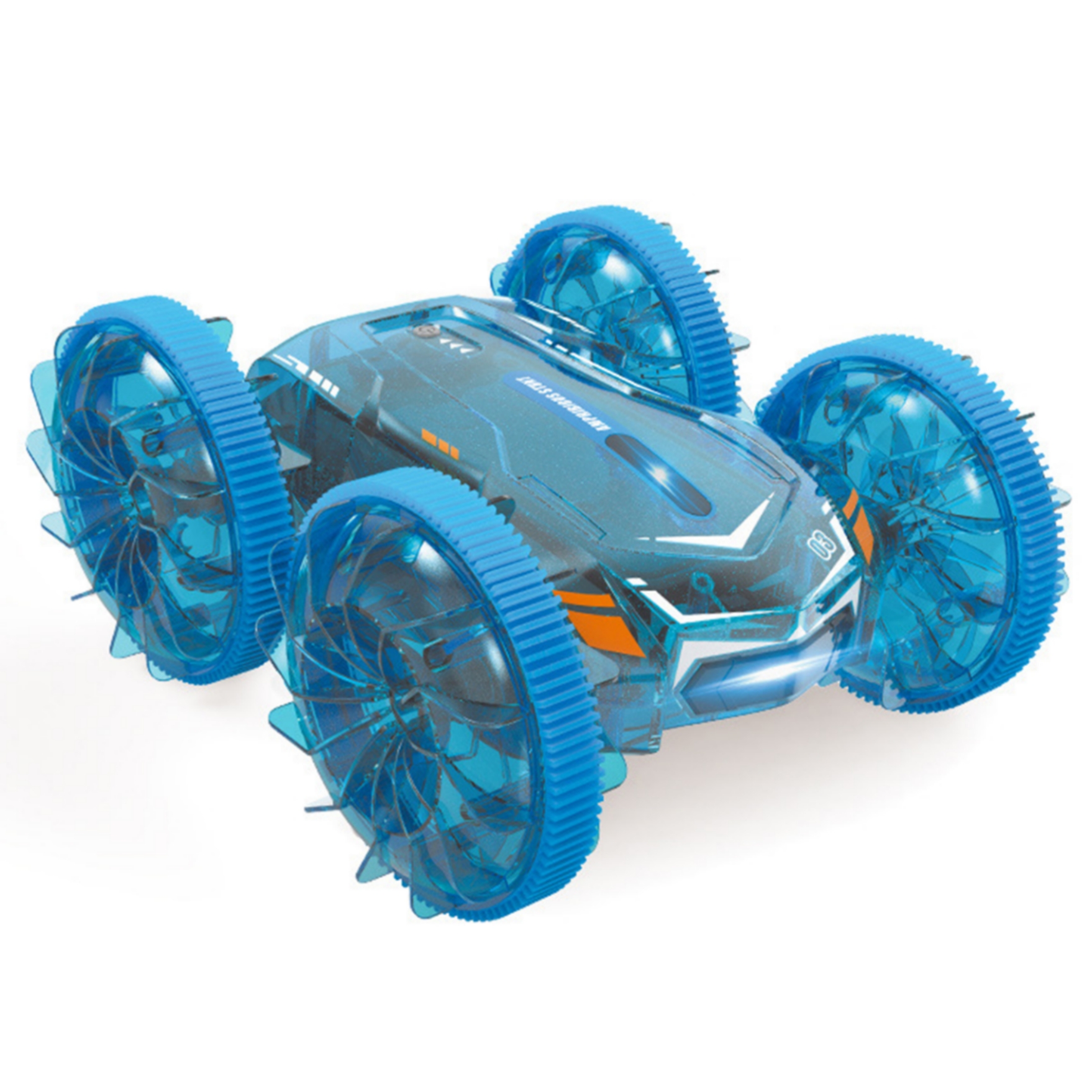 1:16 Remote Control Stunt Car Vehicle Double-Sided Flip Driving Drift RC Cars Outdoor Toys Blue