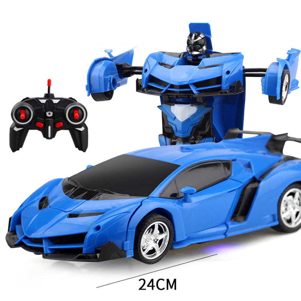1:18 Remote Control Transforming Car Induction Transforming Robot RC Car Children Racing Car Model Charging