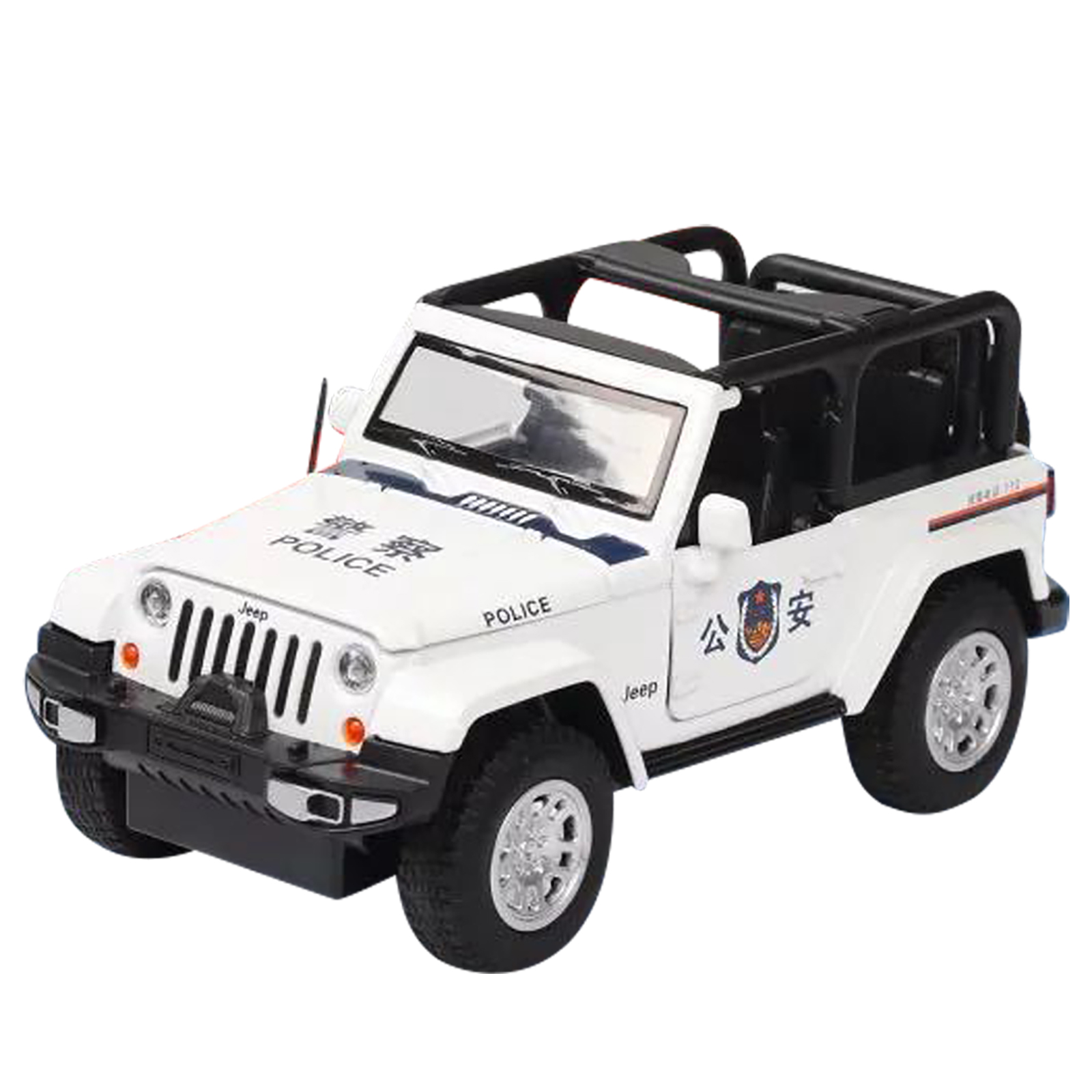 1:32 Simulation Alloy Car With Sound Light Simulation Pull-back Diecast Off-road Vehicle With Openable Door For Kids Gifts Collection