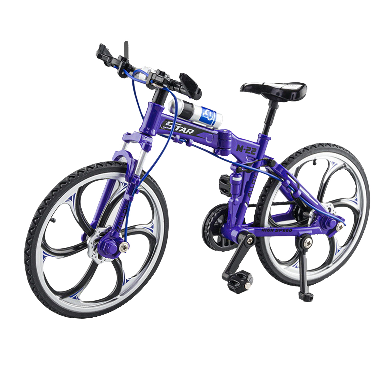1/8 Alloy Mountain Bike Model Simulation Sliding Steering Mtb Bicycle Toys For Children Gifts Collection
