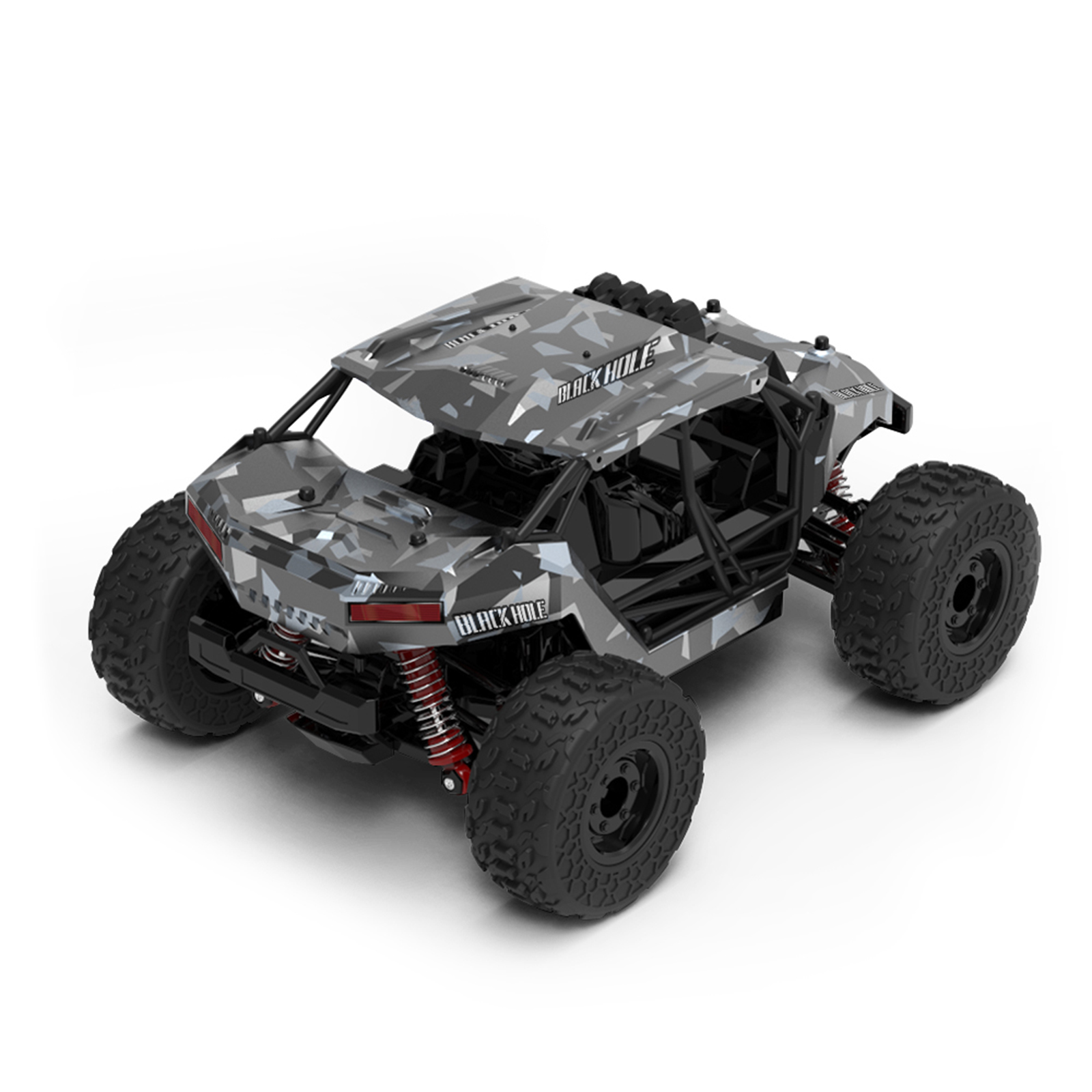 18331 1:18 Full Scale Remote Control Car With Lights 4WD 36KM/H High-speed Climbing Off-road Vehicle Rc Car Model Toys black