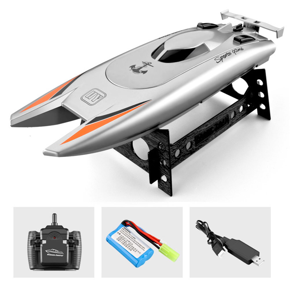 2.4g Remote Control Boat High Speed Yacht Children Racing Boat Water Toys for Children Birthday Gifts