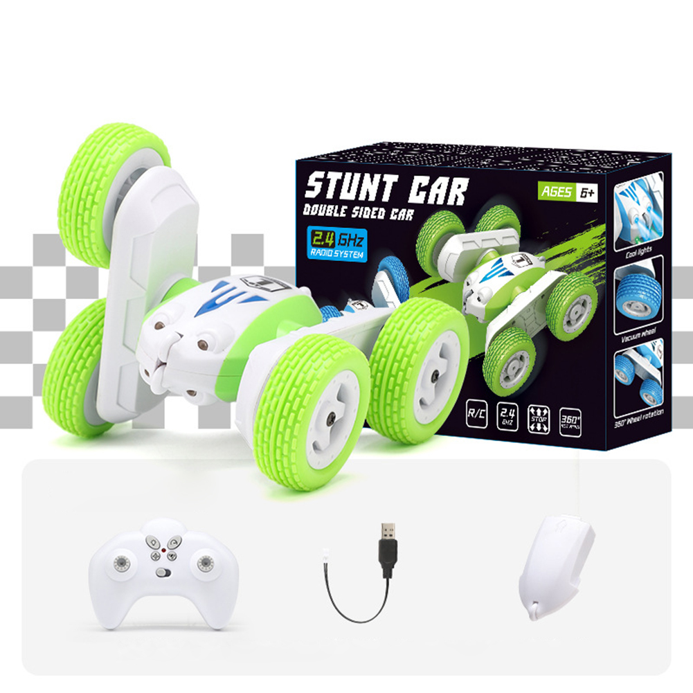2.4g Remote Control Drift Stunt Car Arm Swing Double Sided Tumbling Racing Car Toys for Boys Birthday Gifts