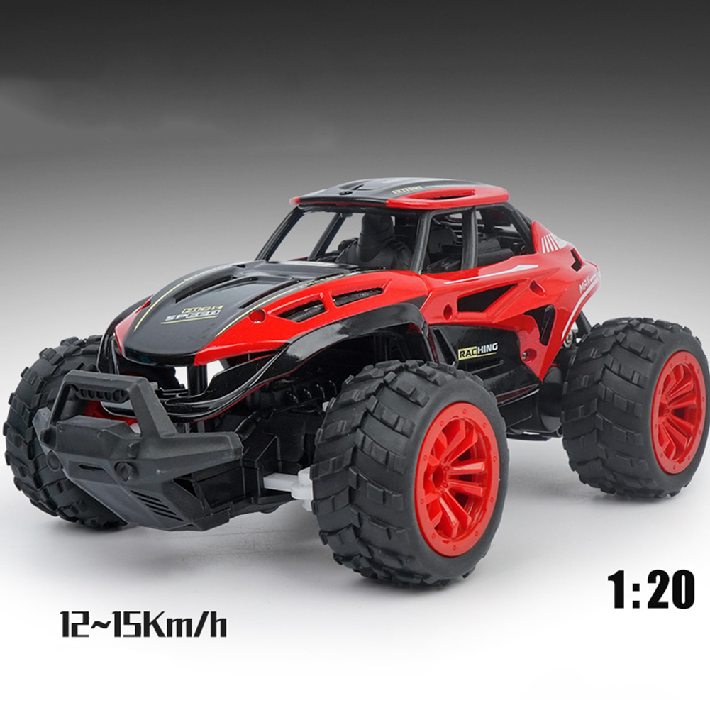 2.4g Remote Control Climbing Car 1:20 High Power Off-road Vehicle High-speed Racing Car For Boys Birthday Gift 33755 [red] 1:18