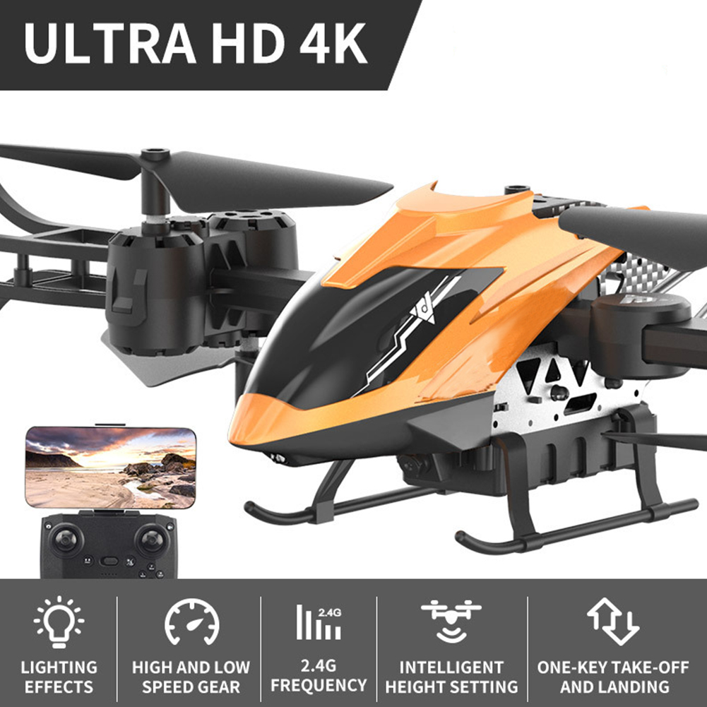 2.4ghz RC Helicopter with Camera Wifi Aerial Photography Altitude Hold Remote Control Drone