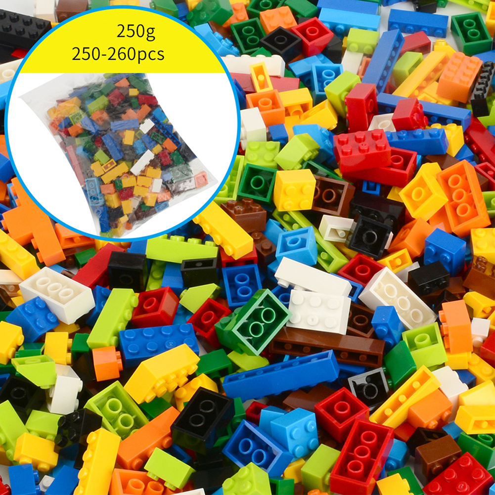 250pcs Building Blocks for Toddlers Small Particles Assembled Building Block Toys Kids
