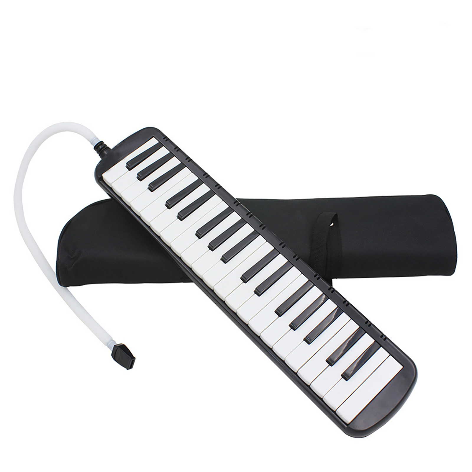 37 Key Melodica For Beginner Piano Style Portable Wind Musical Instrument With Mouthpiece Tube Carrying Bag