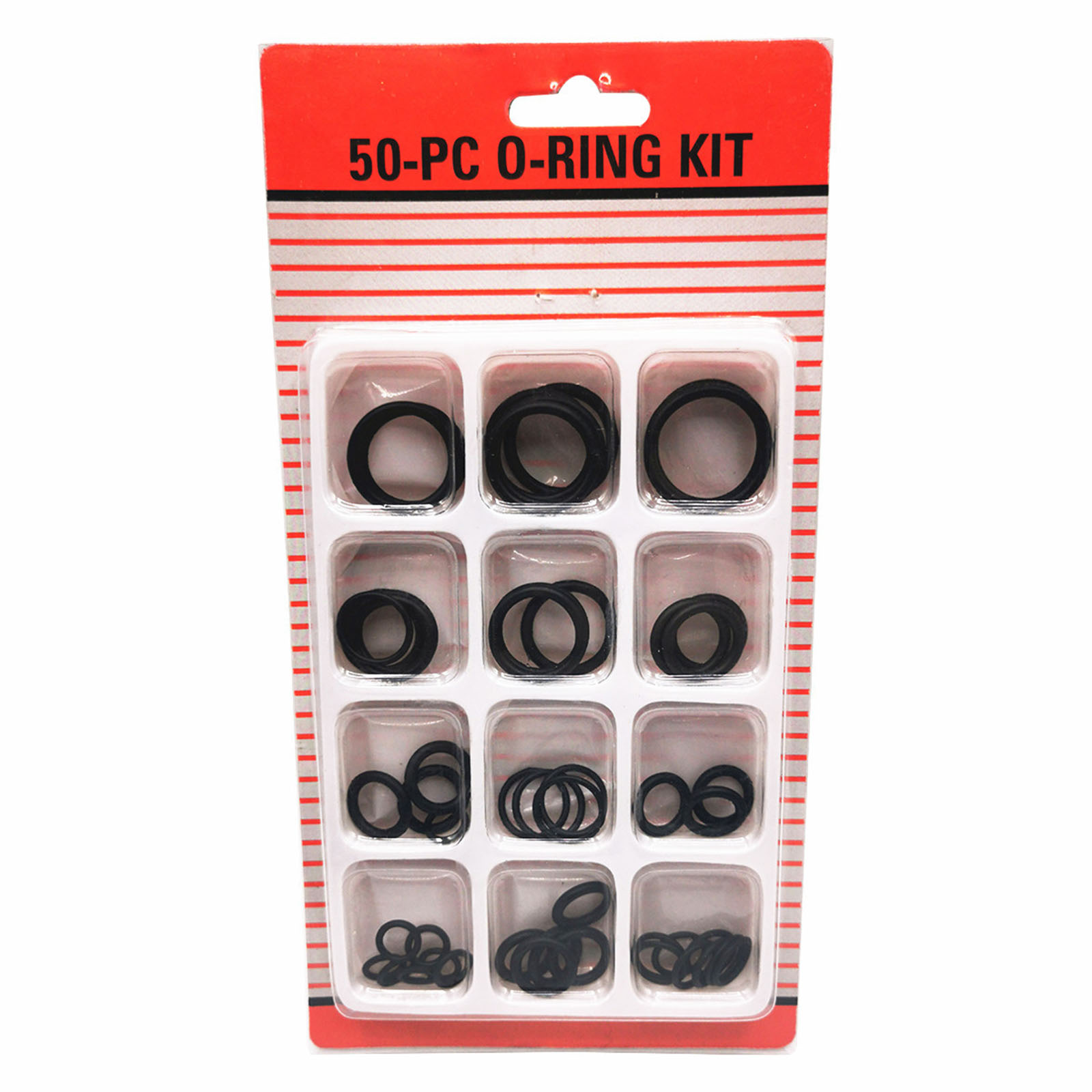 50 pcs Nitrile Rubber O-rings Sealing Washers with Box Repair