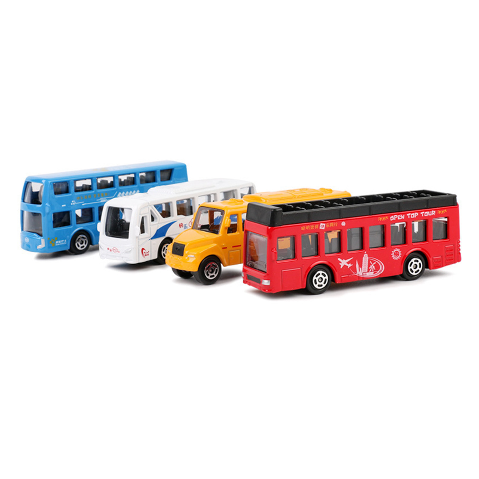 6pcs Alloy Cars Set Simulation Diecast Car Model Ornaments For Boys Girls Birthday Christmas Gifts VB8702