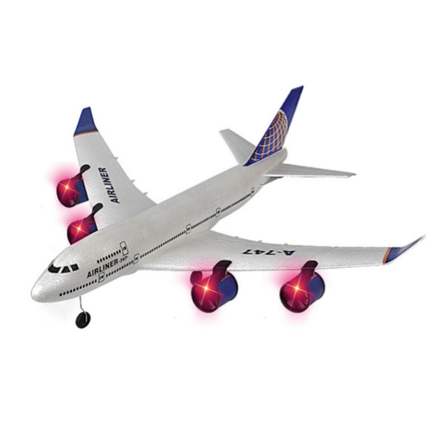 Airbus A380 747 RC Airplane 2.4G 3CH Fixed Wing Remote Control Aircraft Model with Motor 747