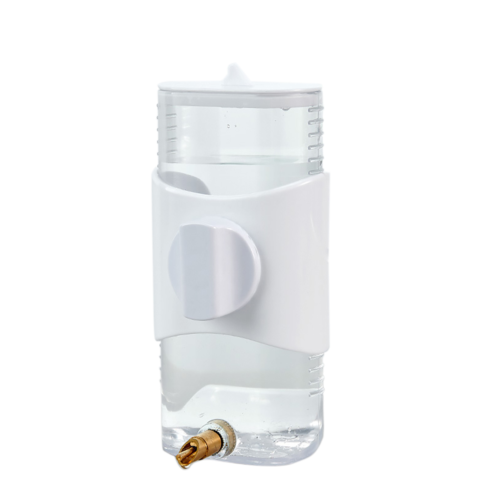 Automatic Birds Water Feeder 300ml Large Capacity Reuseable Firing Pin Water Bottle Bird Water Dispenser (8 x 10 x 16cm)