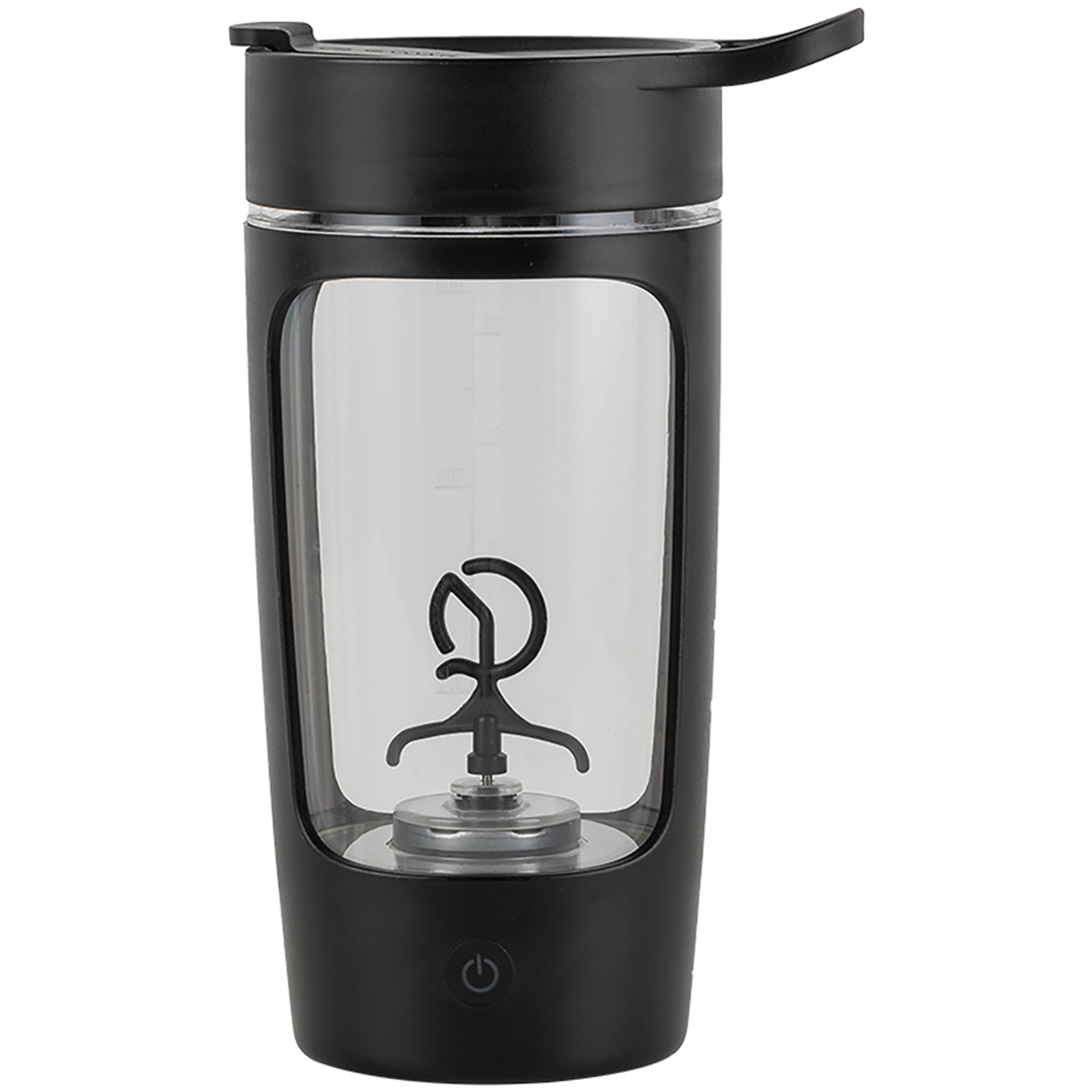 Automatic Mixer Cup 7000rpm Strong Power 650ml Large-Capacity Leakproof Electric Shaker Bottles Black