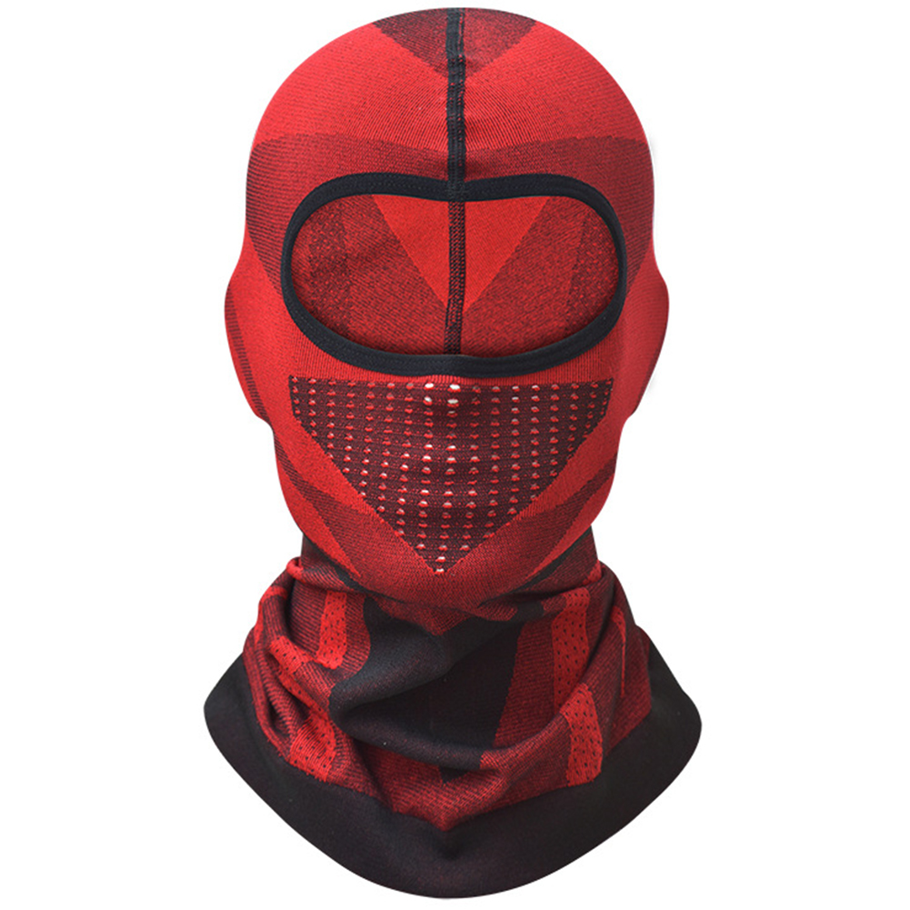 Balaclava Face Mask Ski Mask Shiesty Mask UV Protector Windproof Dustproof Lightweight For Motorcycle Snowboard Men Women red One size fits all