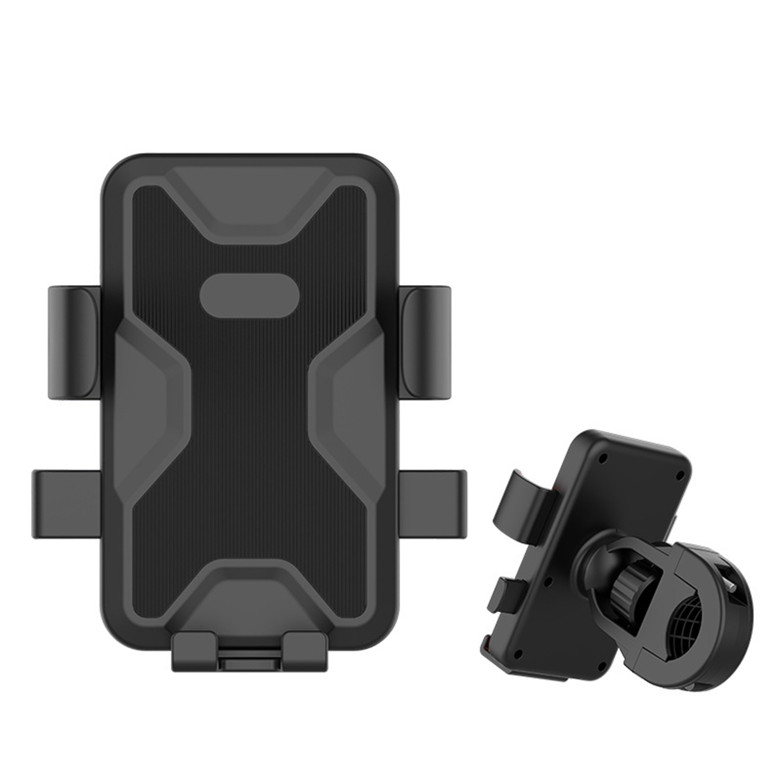 Bike Phone Mount Holder Shockproof Anti-Shake 360° Rotatable Cell Phone Holder Navigation Bracket For Motorcycle Bicycle Scooter