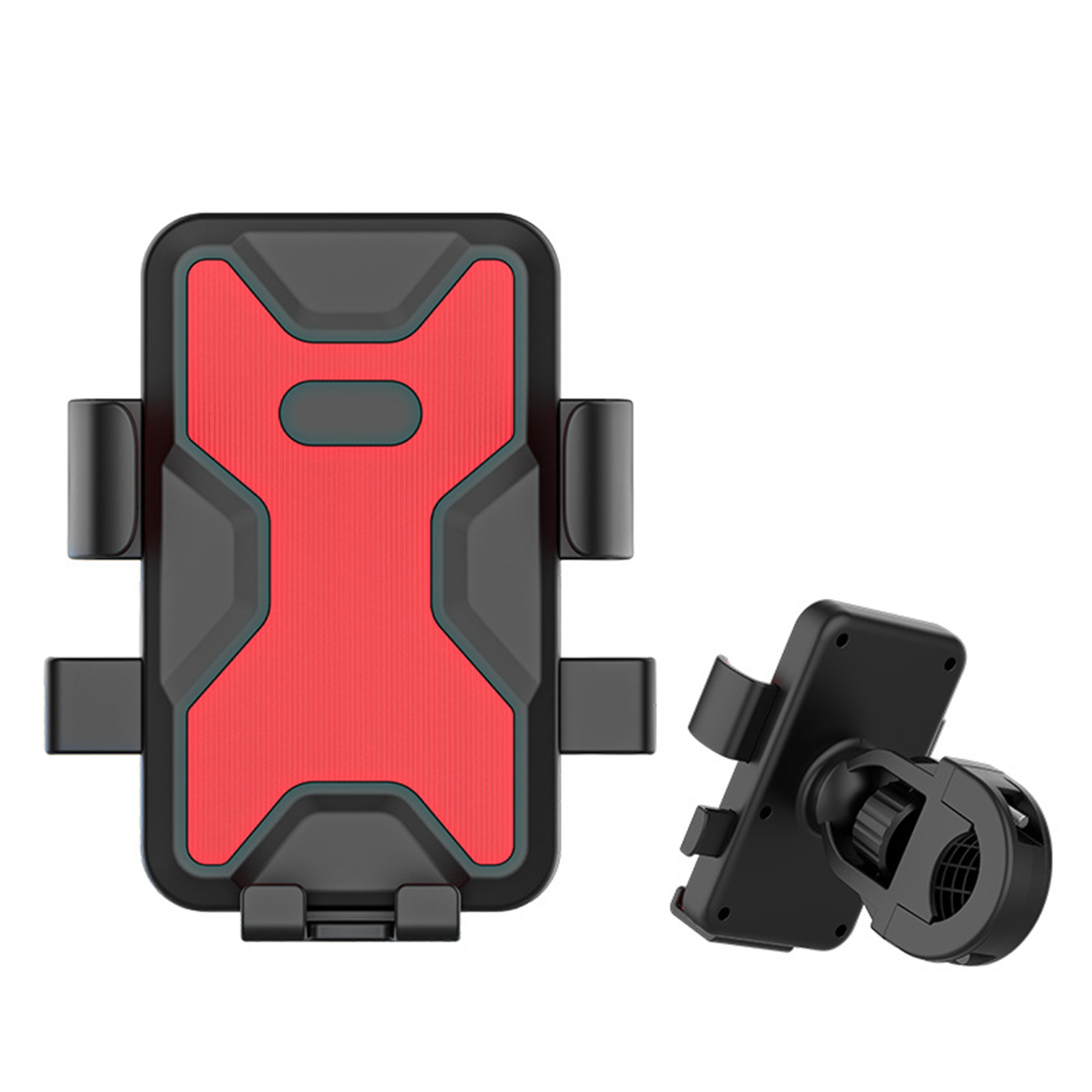 Bike Phone Mount Holder Shockproof Anti-Shake 360° Rotatable Cell Phone Holder Navigation Bracket For Motorcycle Bicycle Scooter