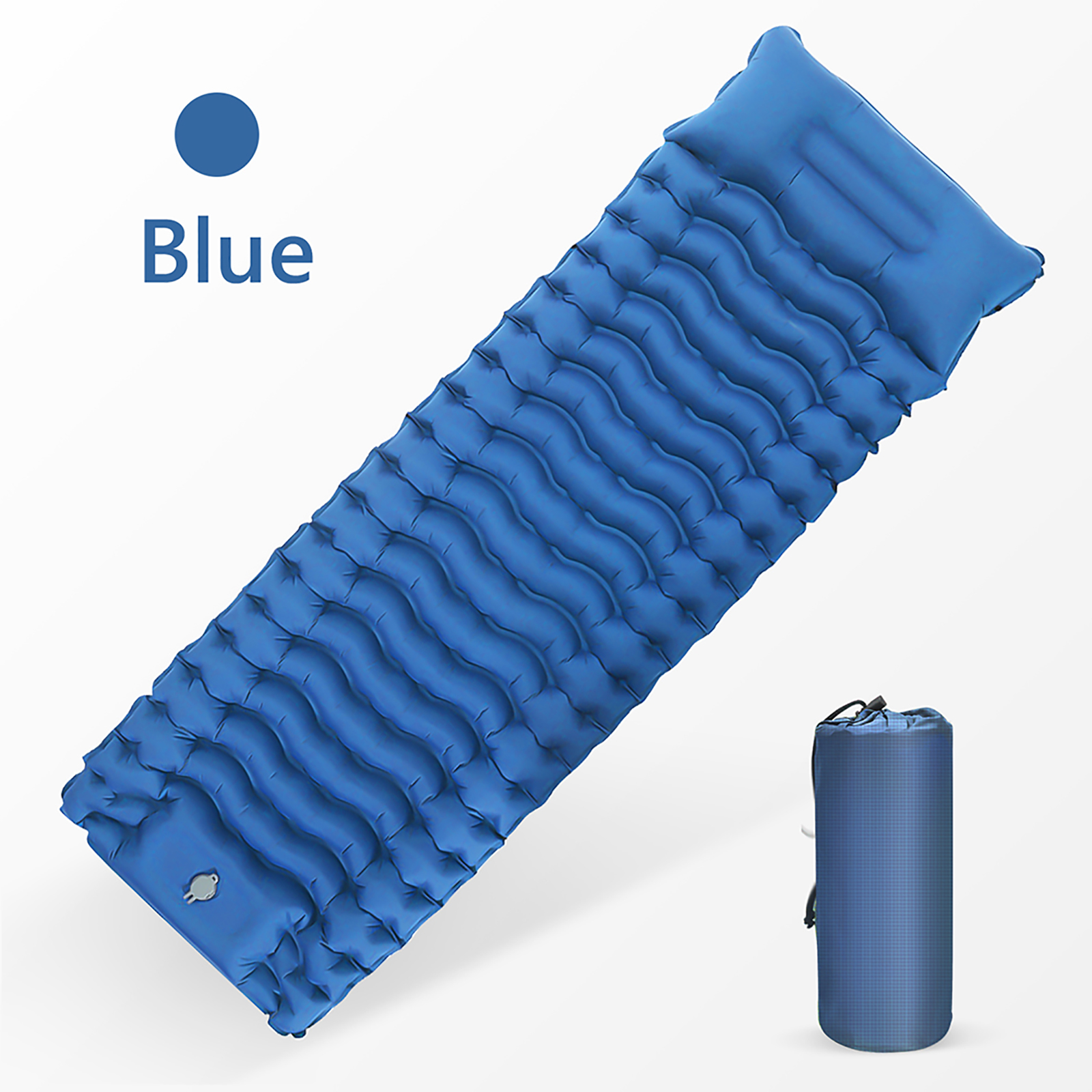 Camping Sleeping Pad Ultralight Mat with Built-In Foot Pump Pillow Inflatable Sleeping Pads