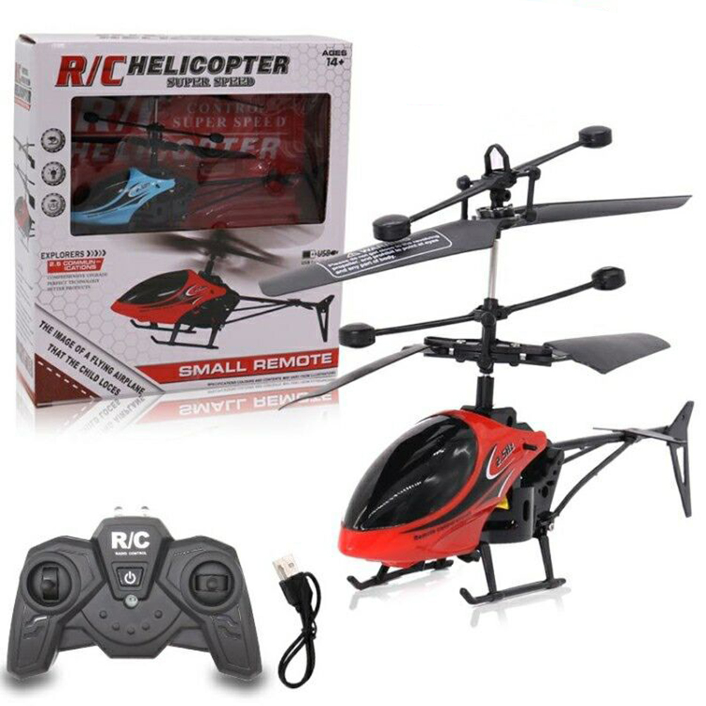 Children Remote Control Helicopter With Lights Fall-resistant Remote Control Aircraft Birthday Gifts For Boys Girls
