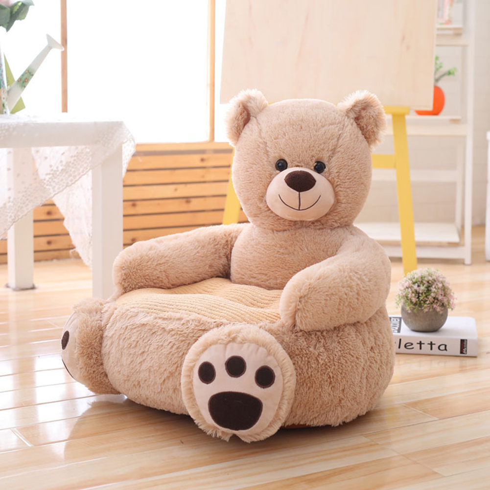 Cute Children Cartoon Plush  Sofa Various Animal Shapes Soft Comfortable Portable Chair Stuffed Toy Holiday Gifts For Kids Girls