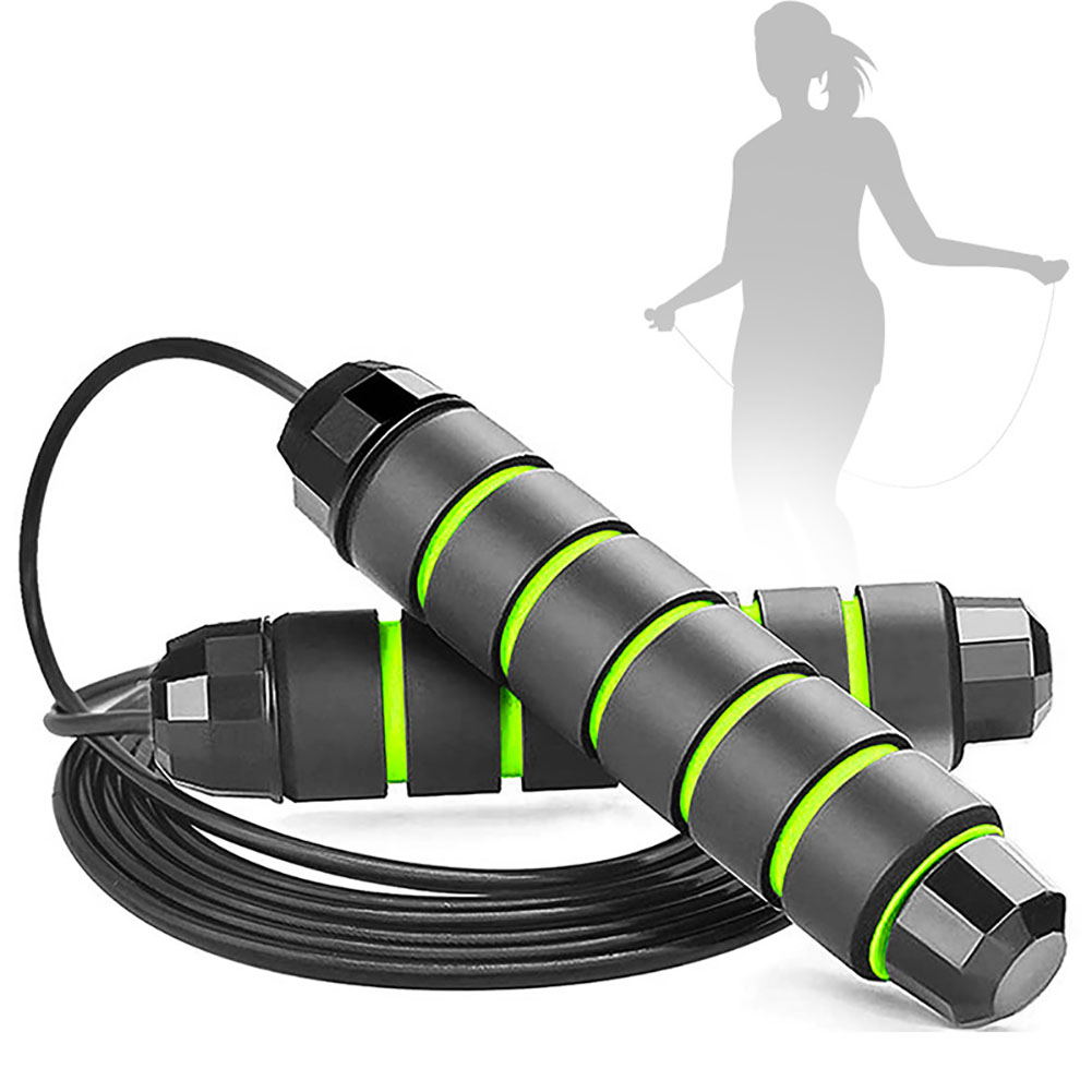 Detachable Skipping Rope Adjustable Length Weight Loss Fat Reduction Training Jump Rope For Women Men Kids