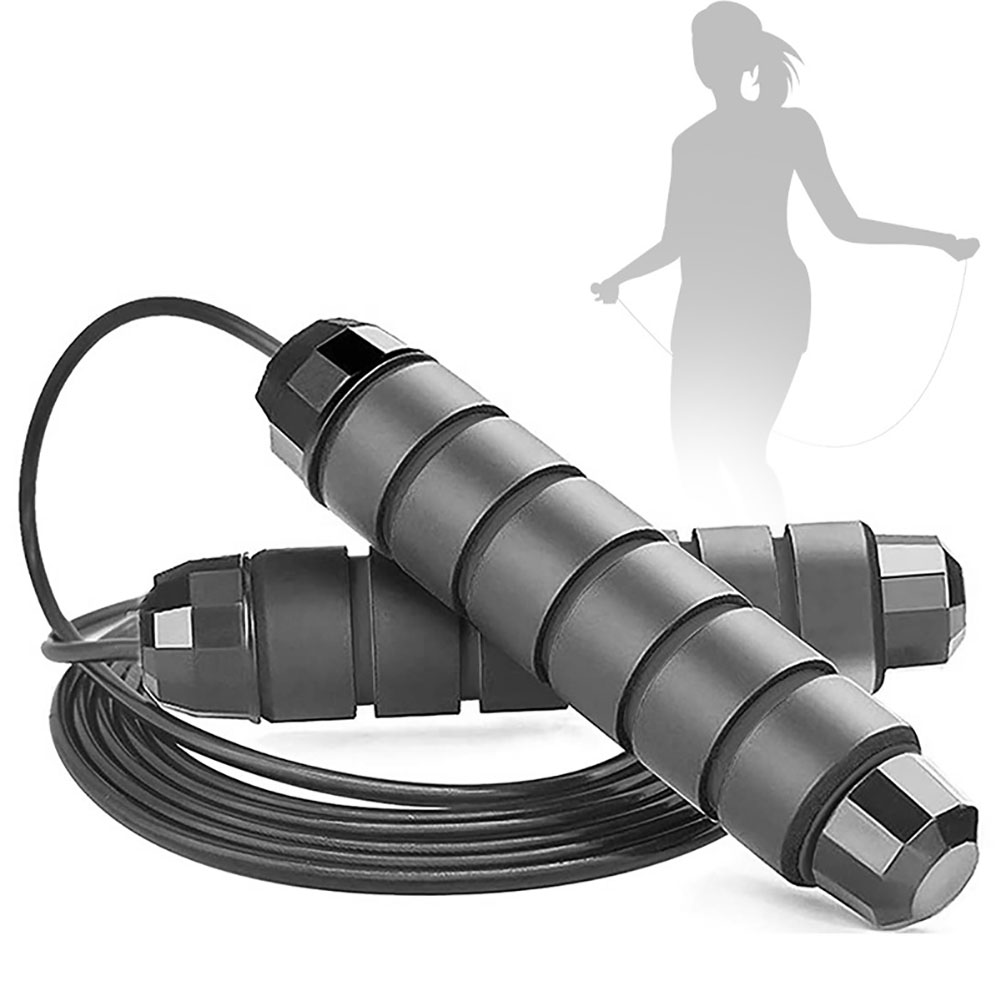 Detachable Skipping Rope Adjustable Length Weight Loss Fat Reduction Training Jump Rope For Women Men Kids