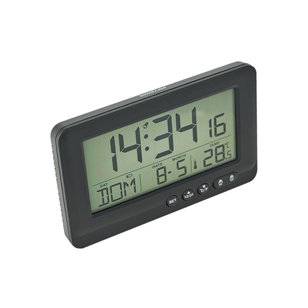 Digital Alarm Clock Multifunctional Bedside Clock With Snooze Function Desk Decoration For Living Room