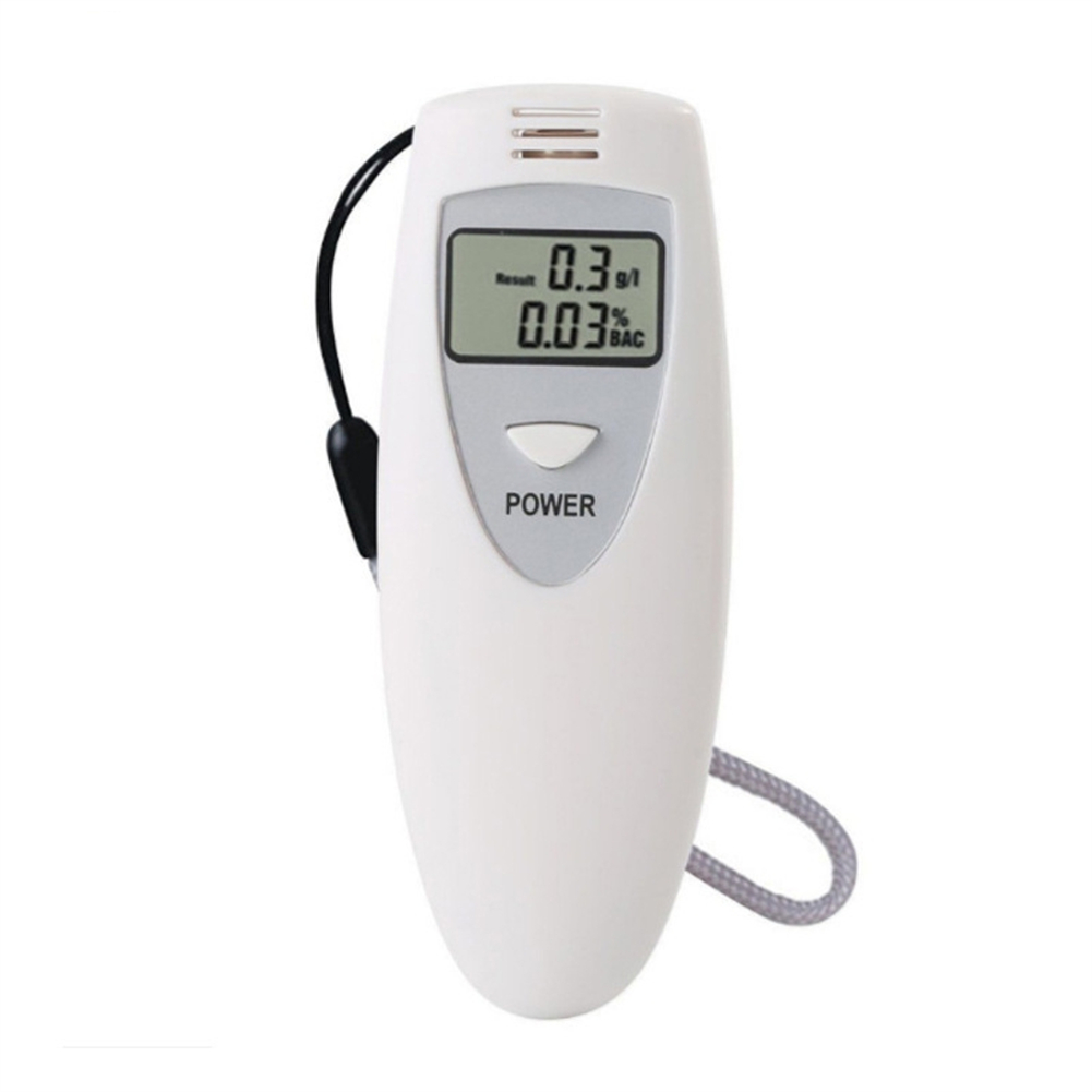 Digital Breathalyzer Portable Blowing Type Tester Lcd Screen Display Breath Tester Automatic Power Off