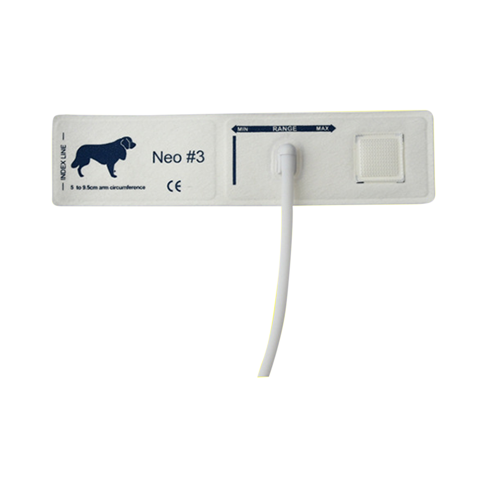 Disposable Blood Pressure Cuff Non-woven Fabric Animals Cuff Blood Pressure Monitor Supplies For Veterinary Animal