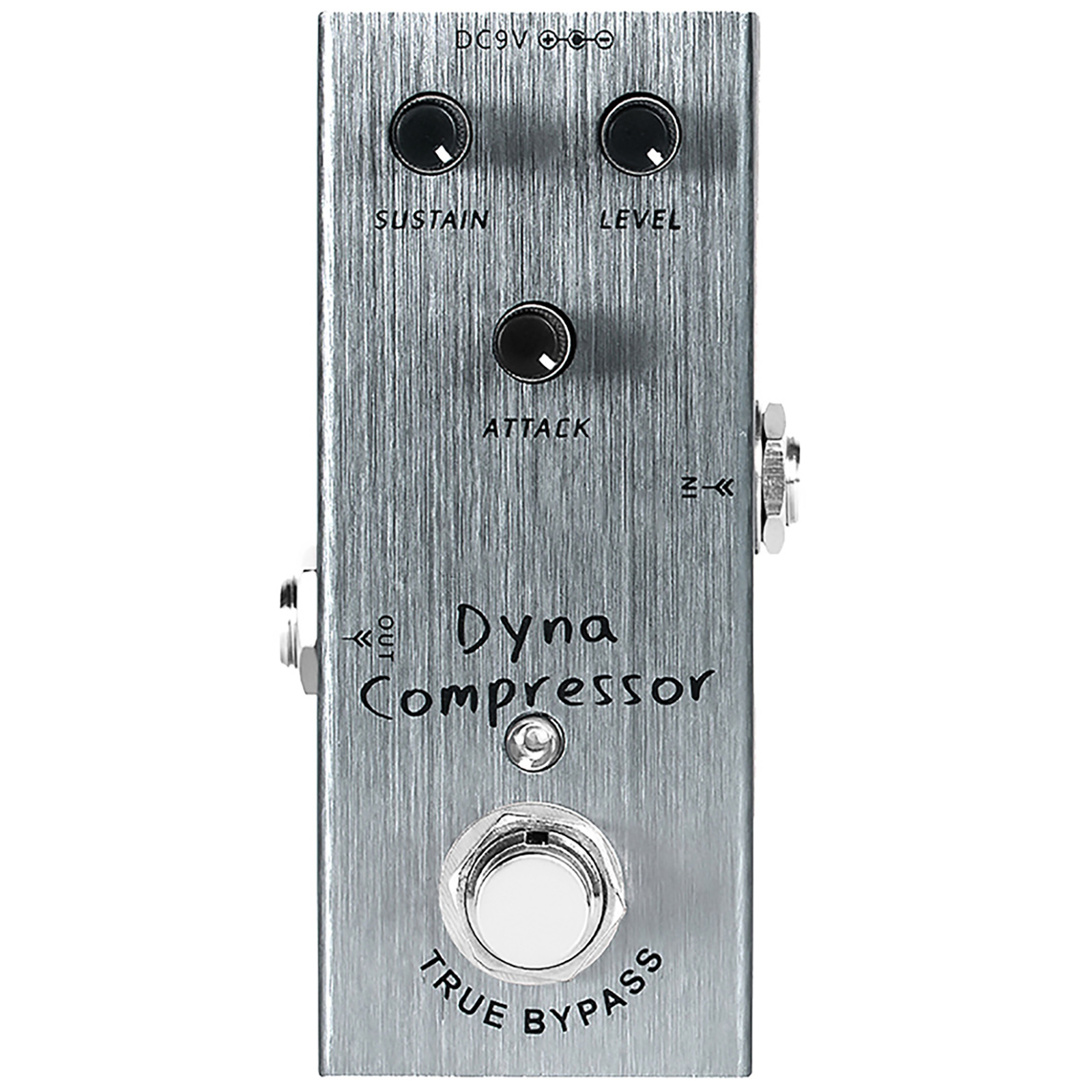 Dyna Compressor Overdrive Pedal Overdrive Volume Tone Knob Effect Pedals With Steel Metal Shell Electric Guitar Effects
