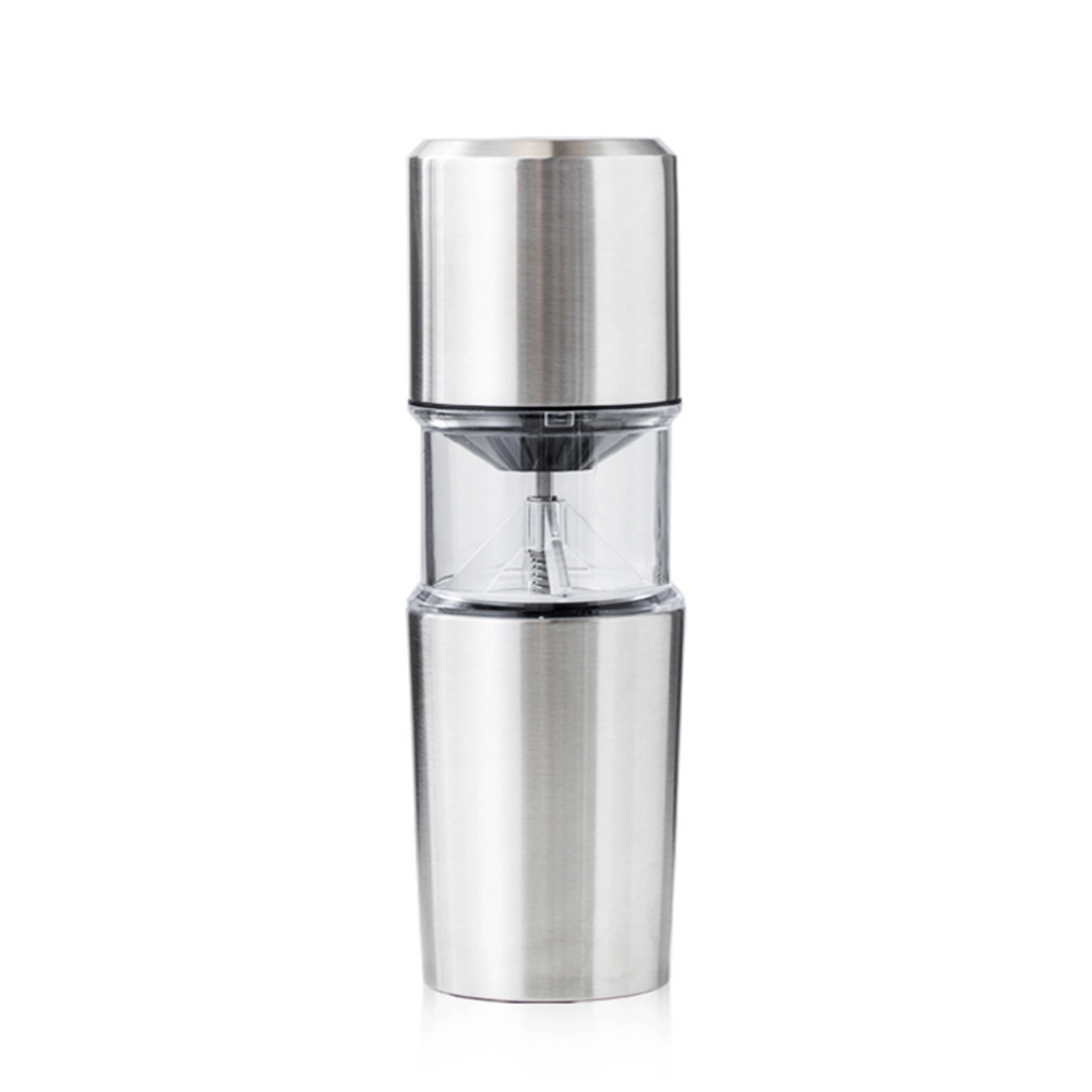 Electric Coffee Grinder Low Noise Stainless Steel Portable Rechargeable Coffee Mill Machine