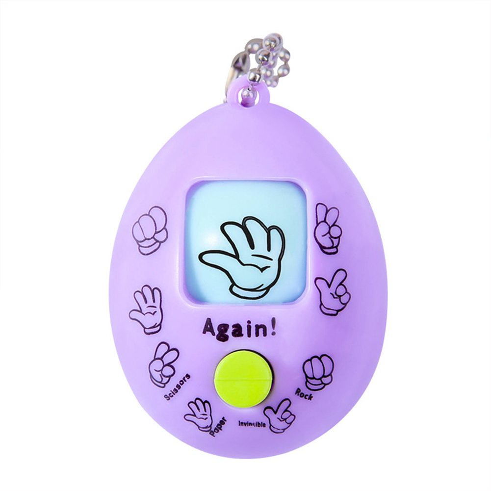 Games  Keychain  Pendant Fist Hands Scissors Play Toy Colorful Round Egg Keychain Party Interactive Toy