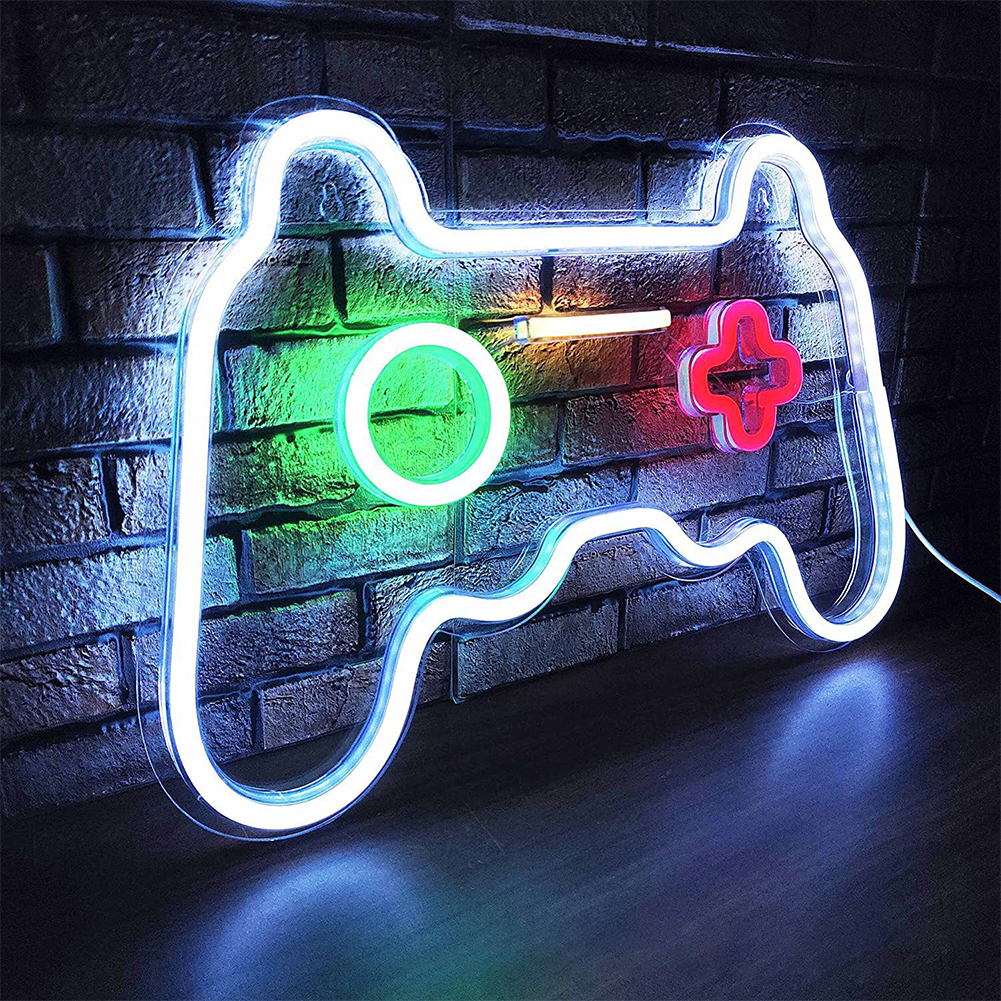 Gaming Neon Sign Gamer Wall Game Room Decor Gamer Gifts Neon Sign Wall Lights LED Sign