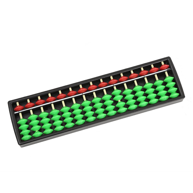 Kids Abacus 15 Digits Arithmetic Abacus Kids Maths Calculating Tool Teaching Aids Educational Toys For Boys Girls Gifts