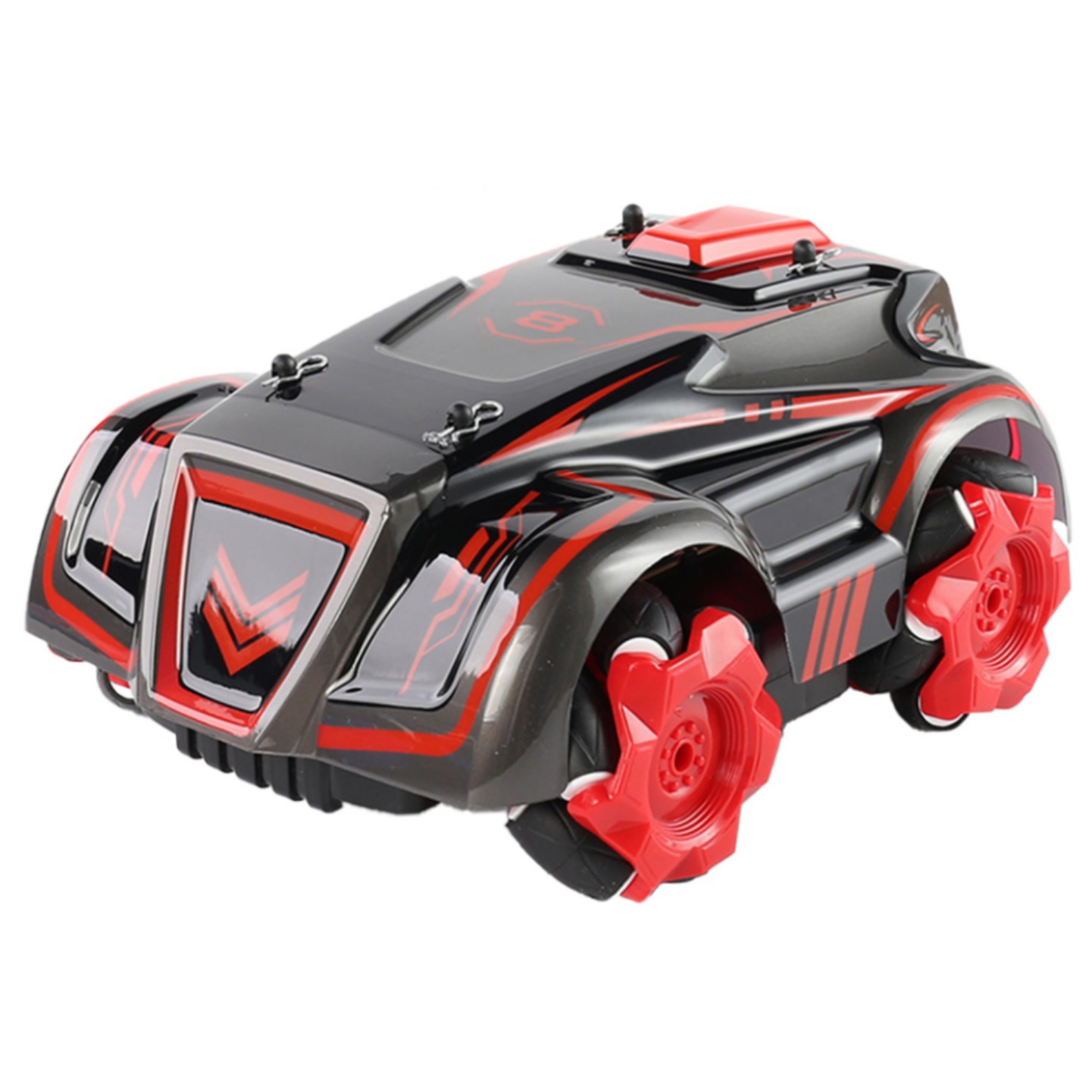 Kids RC Car With Music Light Rechargeable 360 Degree Rotation Drift Stunt Remote Control Car Birthday Gifts For Boys