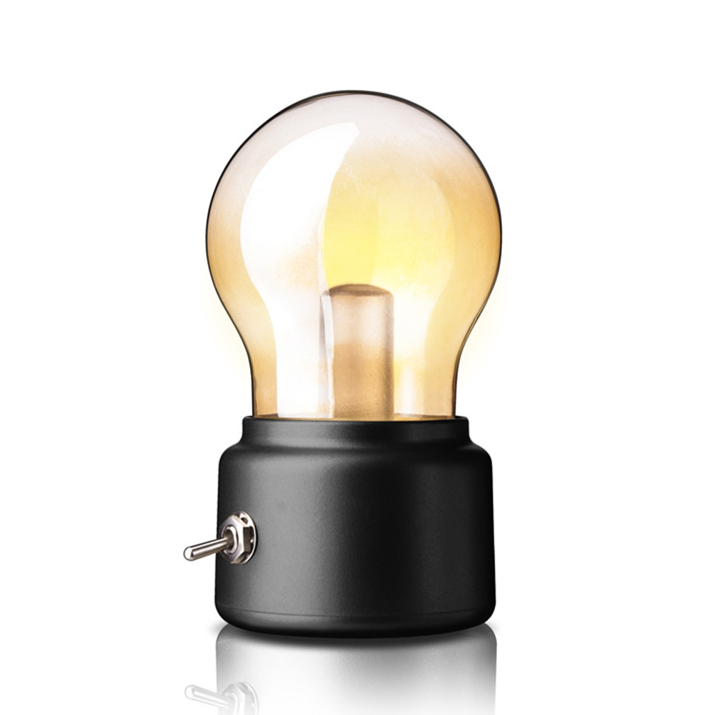 Led Light Bulb Retro USB Rechargeable High Brightness Energy Saving Night Light Bedside Table Lamp Go