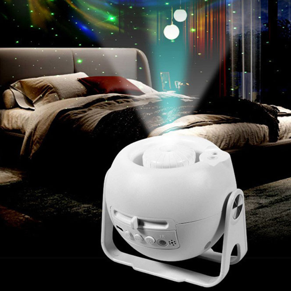 Led Star Projector Night Lights Colorful Romantic Rotatable HD Galaxy Starry Sky