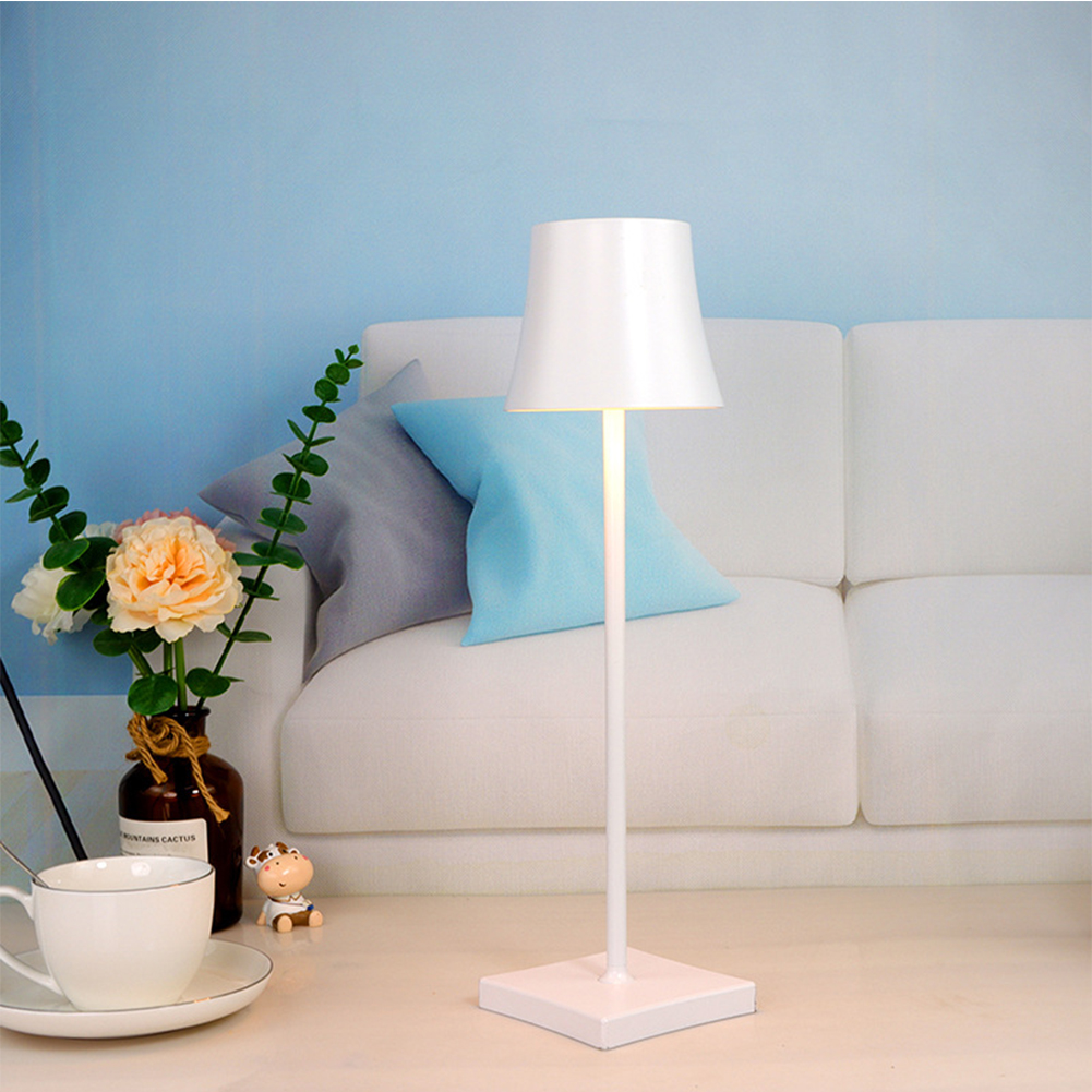 Led Table Lamp 5200mah Aluminum Alloy Living Room Eye Protective Usb Charging Bedside Reading Lamp