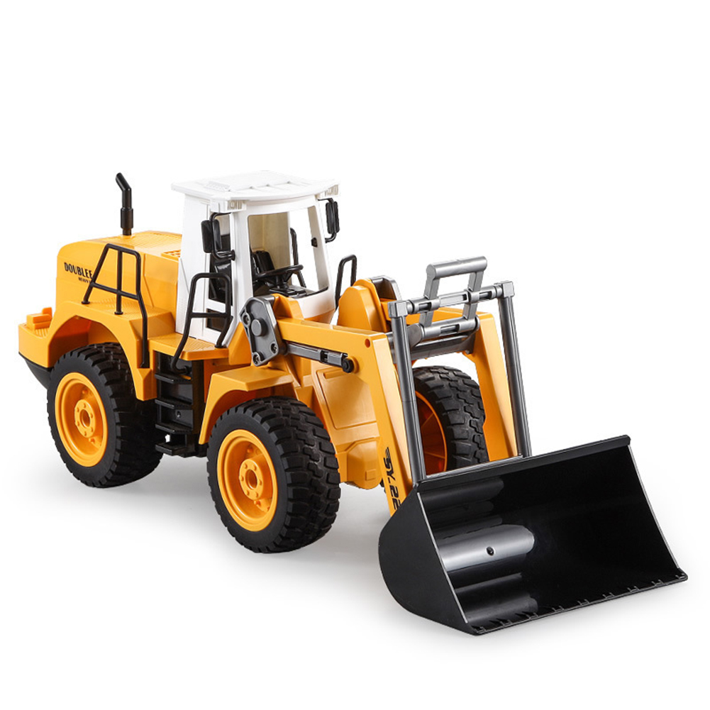 Manual Simulation  Forklift  Toy Detachable Multi-functional Fall-resistant Bulldozer Construction Vehicle Model For Children Boys