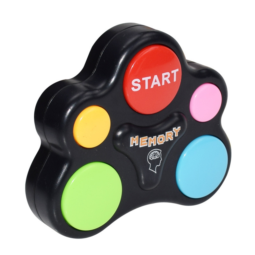 Memory Game Machine Toy with Led Lights Sounds Brain Training Game Multiplayer Interactive Kids Toy Special-shaped